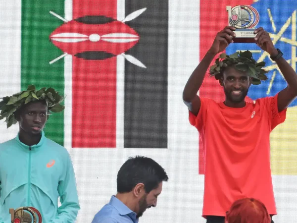 São Paulo (SP), 31/12/2025 - Atleta Muse Gizachew, vencedor da categoria masculina da 100ª Corrida Internacional de São Silvestre. Foto: Paulo Pinto/Agencia Brasil