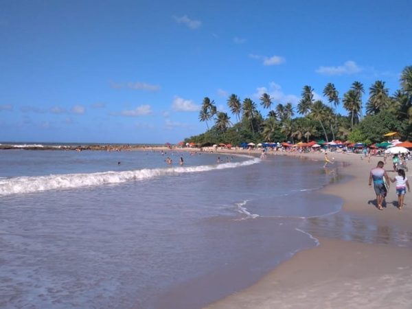 Praia de Coqueirinho, no Litoral Sul da Paraíba — Foto: Clara Rezende/G1
