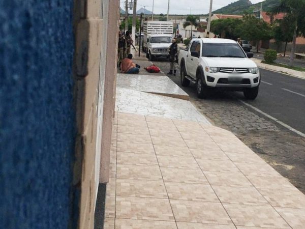 Crime aconteceu na RN-078, no trevo que dá acesso às cidades de Olho D'Água do Borges, Patu e Rafael Godeiro — Foto: PM/Divulgação