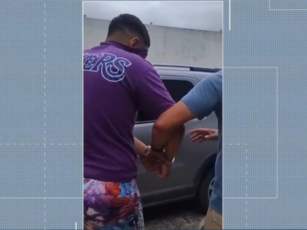Preso suspeito de matar homem espancado até a morte durante torneio de futebol em Campina Grande — Foto: Reprodução/TV Paraíba