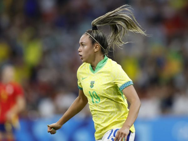 Priscila - atacante - seleção brasileira feminina de futebol - jogo contra Espanha - Paris 2024