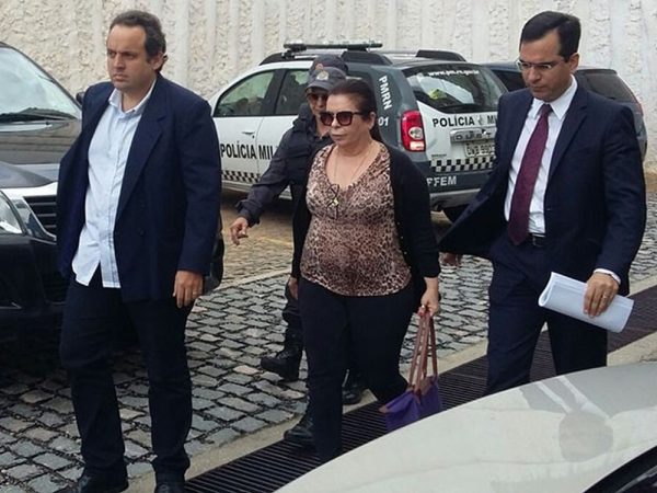 Rita Mercês foi presa na Operação Dama de Espadas (Foto: Sérgio Henrique Santos/Inter TV Cabugi)