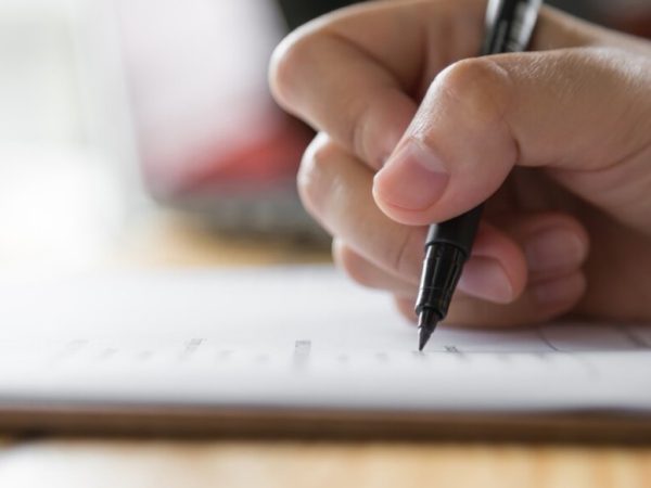 Prova de concurso público — Foto: Freepik/Divulgação