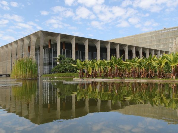 Palácio do Itamaraty na Esplanada dos Ministérios