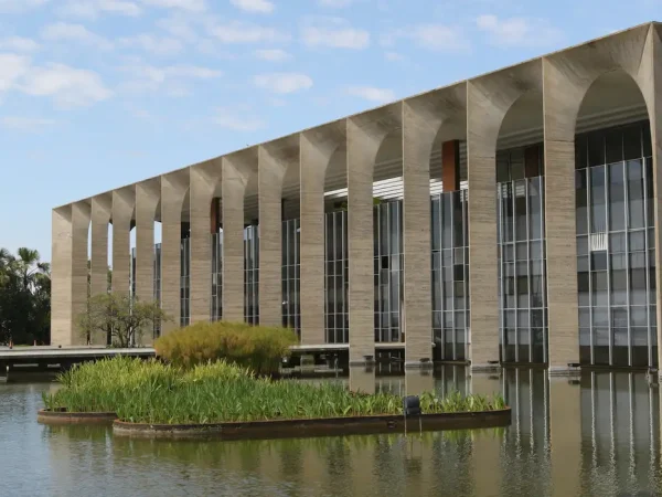 Palácio do Itamaraty na Esplanada dos Ministérios