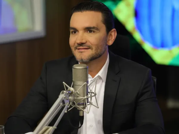 Brasília (DF) 26/02/2025 O ministro do Turismo, Celso Sabino, participa do programa Bom Dia, Ministro Foto: Fabio Rodrigues-Pozzebom/ Agência Brasil