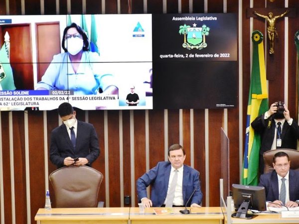 Fátima Bezerra (PT), prestou contas dos três anos de gestão. — Foto: Eduardo Maia