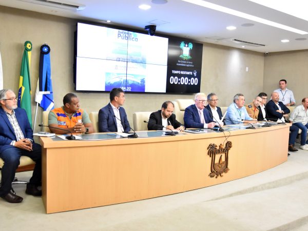 A iniciativa foi do deputado estadual Ubaldo Fernandes (PSDB), que conduziu uma audiência pública. — Foto: Eduardo Maia