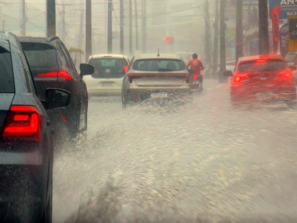 Chuva em João Pessoa — Foto: Prefeitura de João Pessoa/Divulgação