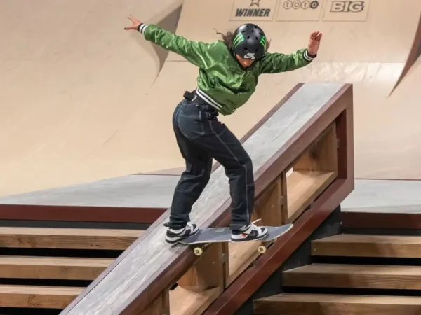 Rayssa se classifica à final do Campeonato Mundial de skate street, em 16/12/2023
