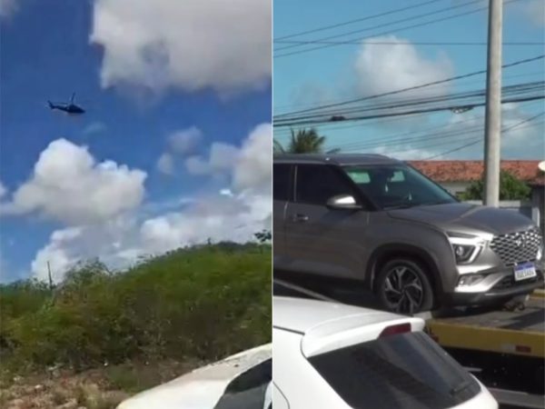 Perseguição policial terminou com suspeita morta, segundo PM — Foto: Reprodução/Inter TV Cabugi