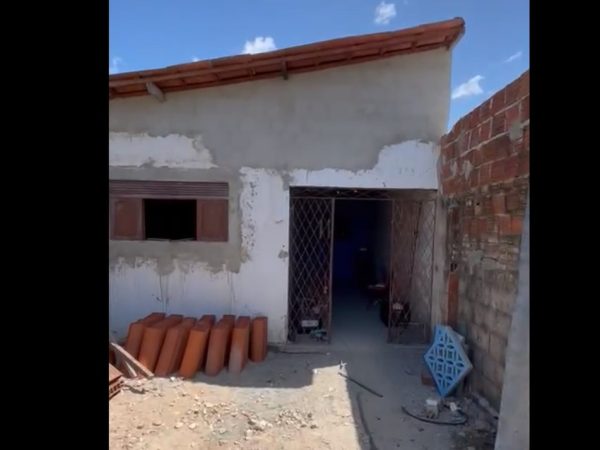Casa teve fiação furtada em São Gonçalo do Amarante — Foto: Divulgação