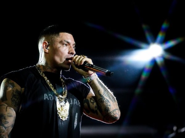 Filipe Ret se apresentou no Rock in Rio 2024 — Foto: Stephanie Rodrigues/g1