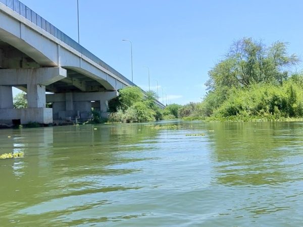 Rio Piranhas-Açu, em Assu, na região Oeste potiguar. — Foto: Assu Todo Dia/Reprodução
