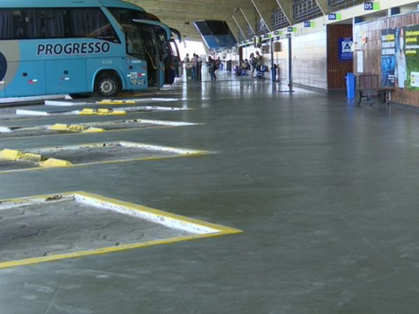 Rodoviária de João Pessoa — Foto: Reprodução/TV Cabo Branco