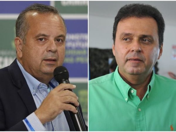 Rogério Marinho e Carlos Eduardo disputam vaga de senador pelo RN. — Foto: Reprodução