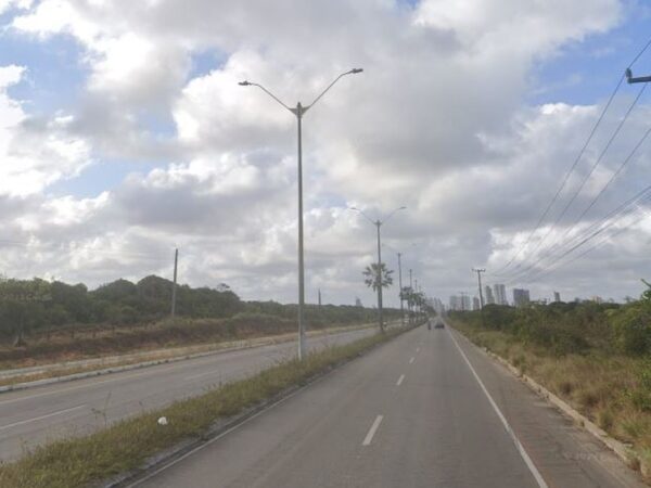 Rota do Sol em Natal é rodovia estadual — Foto: Google Street View/Divulgação