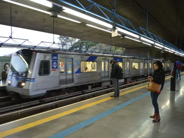 Estação Sumaré da linha verde do metrô de São Paulo.