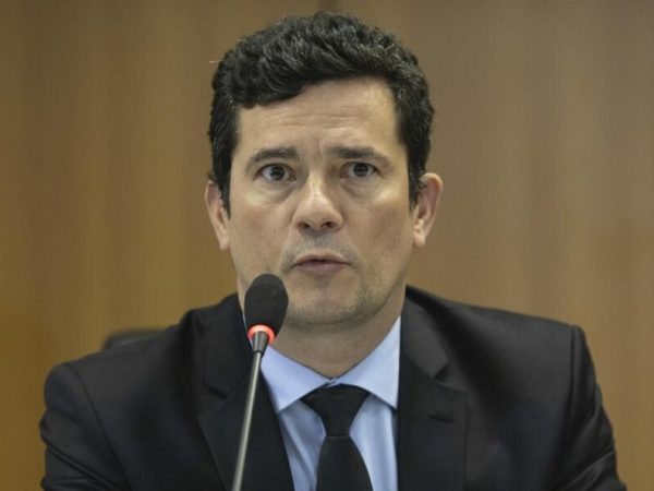 Segundo o ministro Sérgio Moro (Justiça e Segurança Pública), palestra não foi registrada por 'lapso' —  Foto: Sérgio Lima/PODER 360.