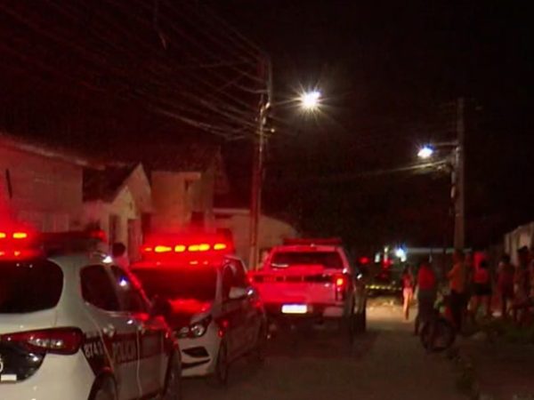 Ataque a tiros deixa um morto e uma adolescente ferida em Santa Rita — Foto: Reprodução / TV Cabo Branco