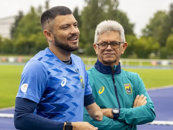 PETRÚCIO FERREIRA E SEU TREINADOR PEDRINHO, Jogos Paralímpicos