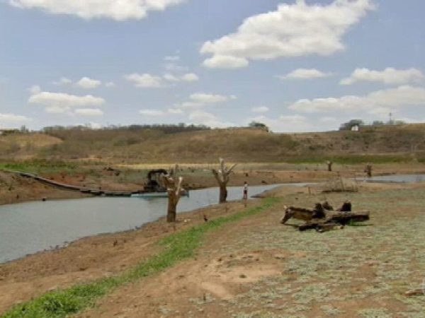 Período de estiagem na região — Foto: Reprodução