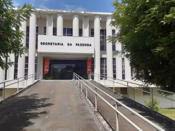 Sede da Secretaria de Fazenda do Rio Grande do Norte, Sefaz-RN, em Natal — Foto: Sérgio Henrique Santos/Inter TV Cabugi