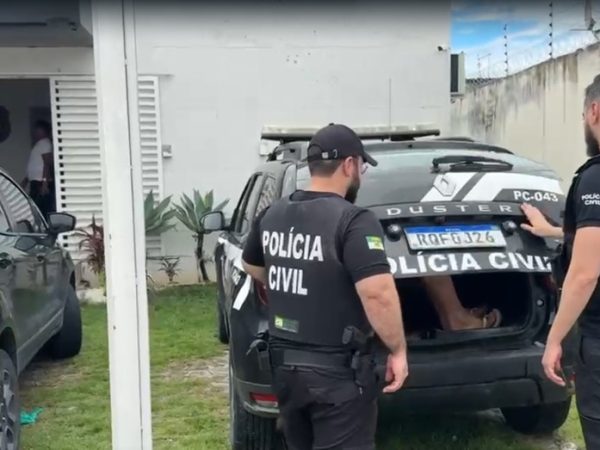 Prisão ocorreu nesta terça-feira (9) em Natal — Foto: PCRN/Divulgação