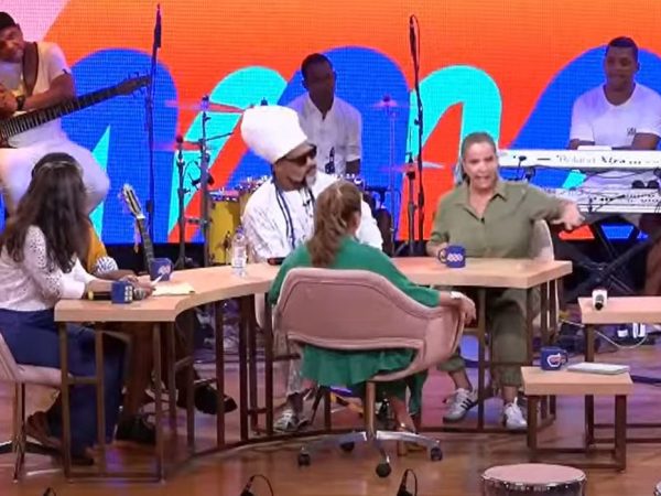 Salvador (BA), 22/01/2025 - Cissa Guimarães apresenta o programa Sem Censura, da TV Brasil. Frame: TV Brasil/Divulgação