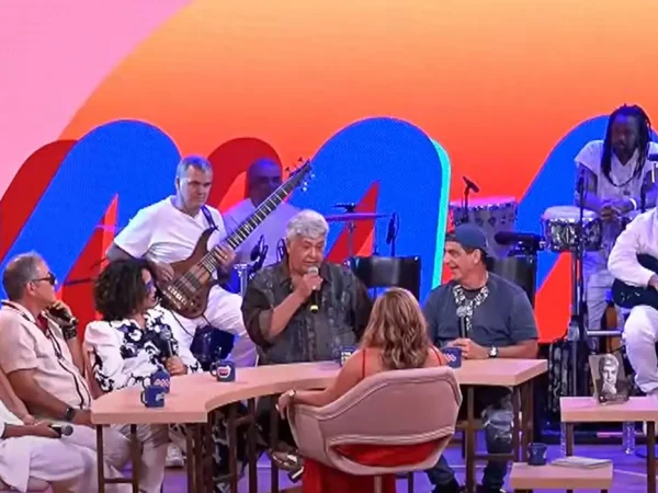 Salvador (BA), 22/01/2025 - Cissa Guimarães apresenta o programa Sem Censura, da TV Brasil. Frame: TV Brasil/Divulgação