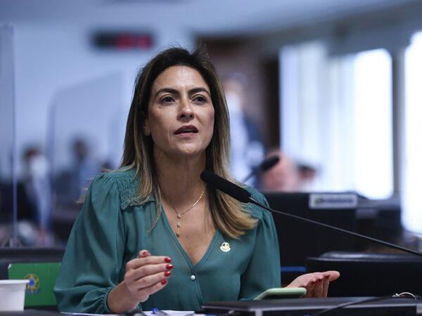 A senadora Soraya Thronicke é a autora da proposta. — Foto: © Edilson Rodrigues/Agência Senado