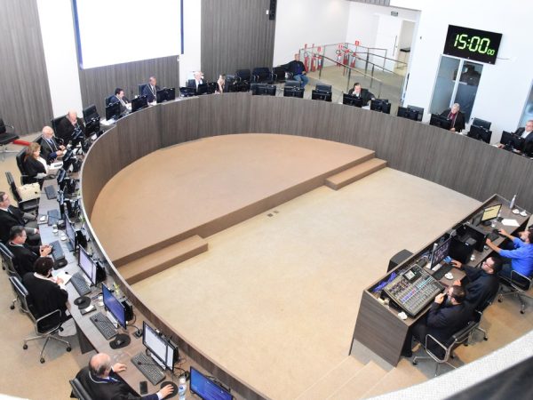 Sessão do Tribunal de Justiça da Paraíba — Foto: Secom/TJPB