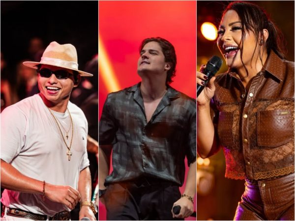 shows-extremoz Filho do Piseiro, Eric Land e Márcia Fellipe estão entre atrações do São João de Extremoz — Foto: Divulgação/Redes sociais
