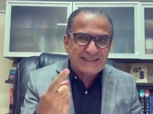 Em um vídeo postado, o pastor ataca políticos que “são contra a indicação de André Mendonça ao Supremo”. — Foto: Reprodução