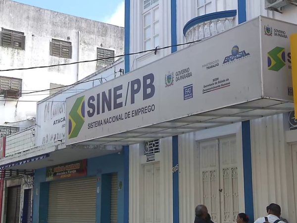 Sine Estadual da Paraíba fica localizado no Centro de João Pessoa — Foto: Reprodução/TV Cabo Branco