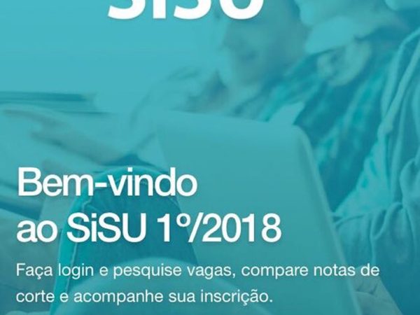 As inscrições no Sisu 2018 podem ser feitas pelo computador ou pelo aplicativo no celular (Foto: Reprodução/MEC)