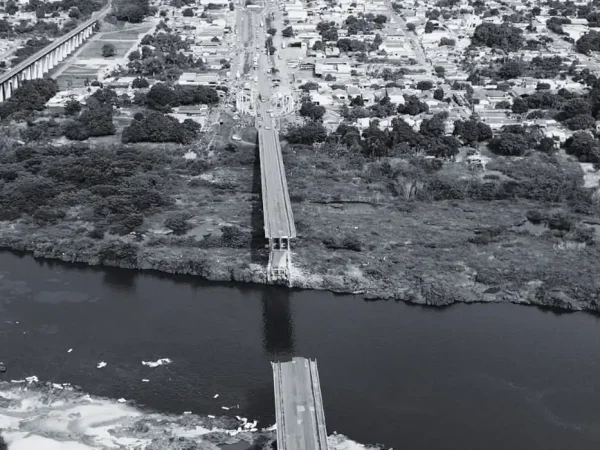 Estreiro MA 23/12/2024  Ponte Juscelino Kubitschek de Oliveira, que liga os municípios de Estreito, no Maranhão, e Aguiarnópolis, no Tocantins que desabou. Foto Prefeitura de Estreito.