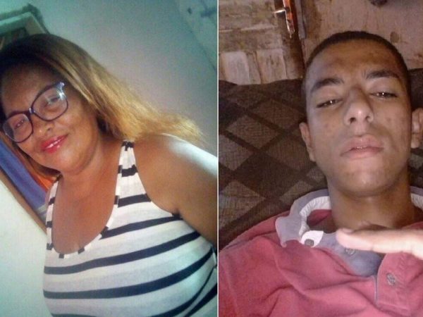 Tia e sobrinho, Diana Trajano de Araújo, de 44 anos, e Iago Trajano de Araújo da Câmara, de 19, foram mortos a tiros em João Câmara, no RN — Foto: Redes sociais