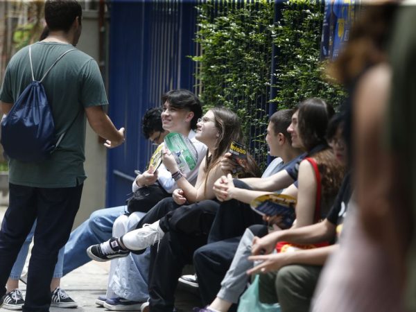 São Paulo (SP), 10/11/2024 - Estudantes  no segundo dia de provas do ENEM na UNIP Vergueiro em São Paulo. Foto: Paulo Pinto/Agência Brasil