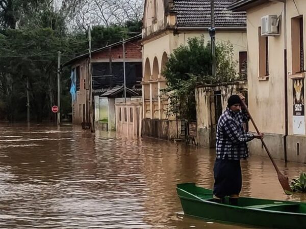 Enchente no Rio Grande do Sul em 2023 - Defesa Civil/RS