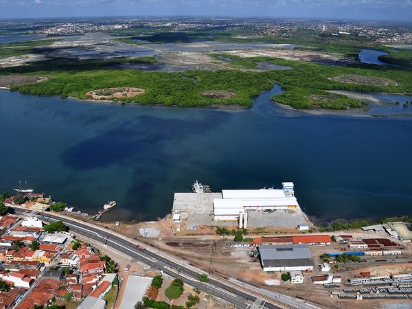 Terminal Pesqueiro de Natal RN Ribeira Rio Potengi Rio Grande do Norte — Foto: Divulgação/Governo do RN