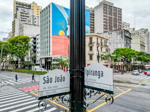 São Paulo (SP), 23/04/2026 - FOTO DE ARQUIVO - Esquina Histórica - Av. São João x Av. Ipiranga. Foto: Edson Lopes Jr/Prefeitura SP