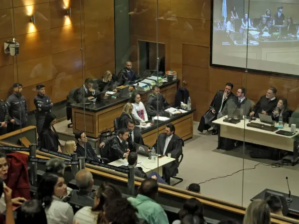 Rio de Janeiro (RJ), 23/03/2026 - Tribunal do Juri começa a julgar Jairinho e Monique pela morte de Henry Borel, no Tribunal de Justiça do Rio de Janeiro, no centro da capital fluminense. Foto: Tomaz Silva/Agência Brasil