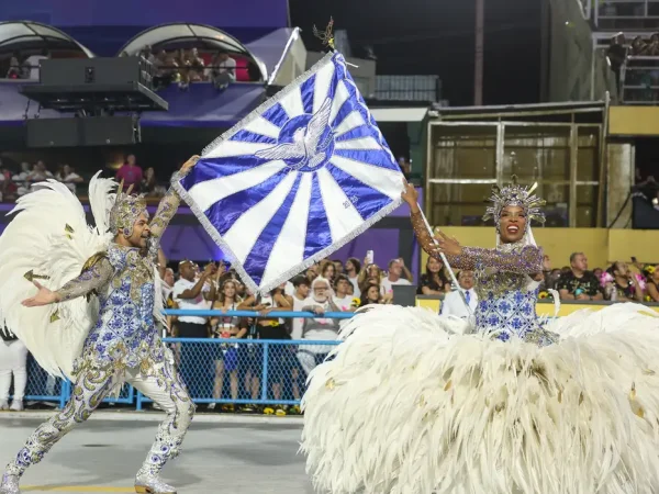 Rio de Janeiro (RJ), 05/03/2025 – Portela encerra o terceiro dia de carnaval do grupo Especial na Marquês de Sapucaí, na região central do Rio de Janeiro. Foto: Tomaz Silva/Agência Brasil