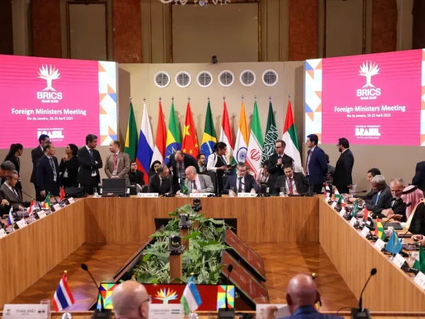 Rio de Janeiro (RJ), 29/04/2025 – Reunião dos ministros de relações exteriores do BRICS no Palácio Itamaraty, no centro do Rio de Janeiro. Foto: Tomaz Silva/Agência Brasil