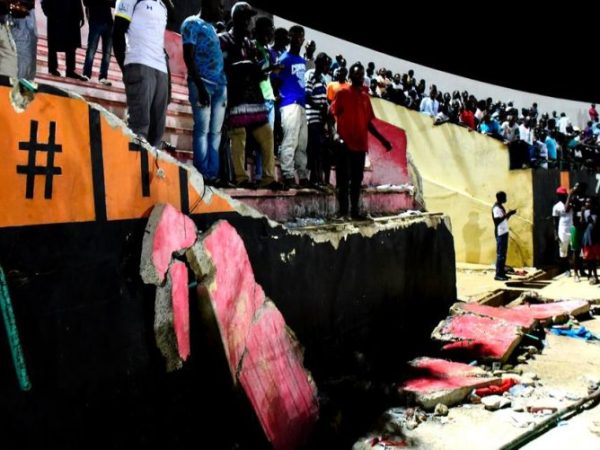 Acidente aconteceu ao término da final da Copa da Liga Senegalesa - Foto: Seyllou / AFP