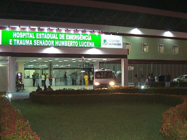 Hospital de Emergência e Trauma de João Pessoa — Foto: Reprodução/TV Cabo Branco