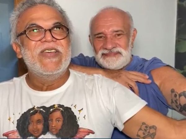 Casal na terceira idade desafia a solidão — Foto: Reprodução / TV Cabo Branco
