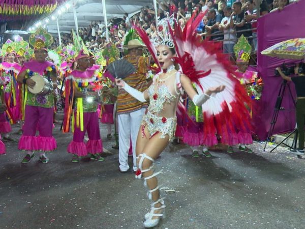 Escola de Samba Unidos do Roger é a grande campeã do Carnaval Tradição 2025 — Foto: Reprodução / TV Cabo Branco