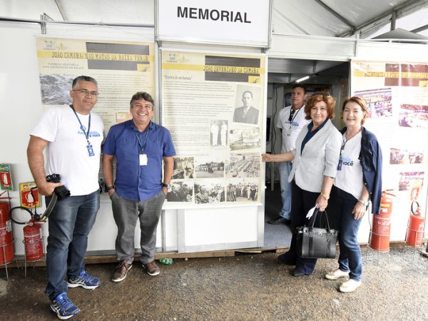 Uma das atividades do Memorial é a visita a escolas do interior do RN. Em 2019, foi a vez de João Câmara. — Foto: João Gilberto.